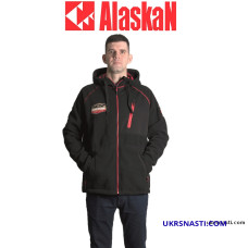 Куртка с капюшоном флисовая Alaskan Black Water X размер XL цвет черный